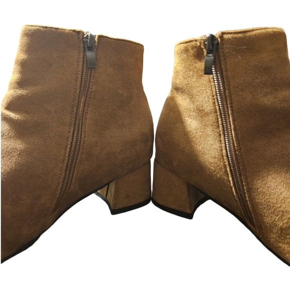 Women's Ankle Boots Size 41 Euro Brown - Picture 4 of 8